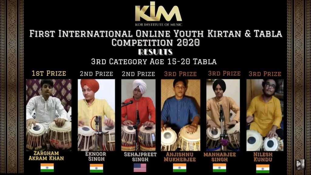 KOR kirtan performance — alternate frame